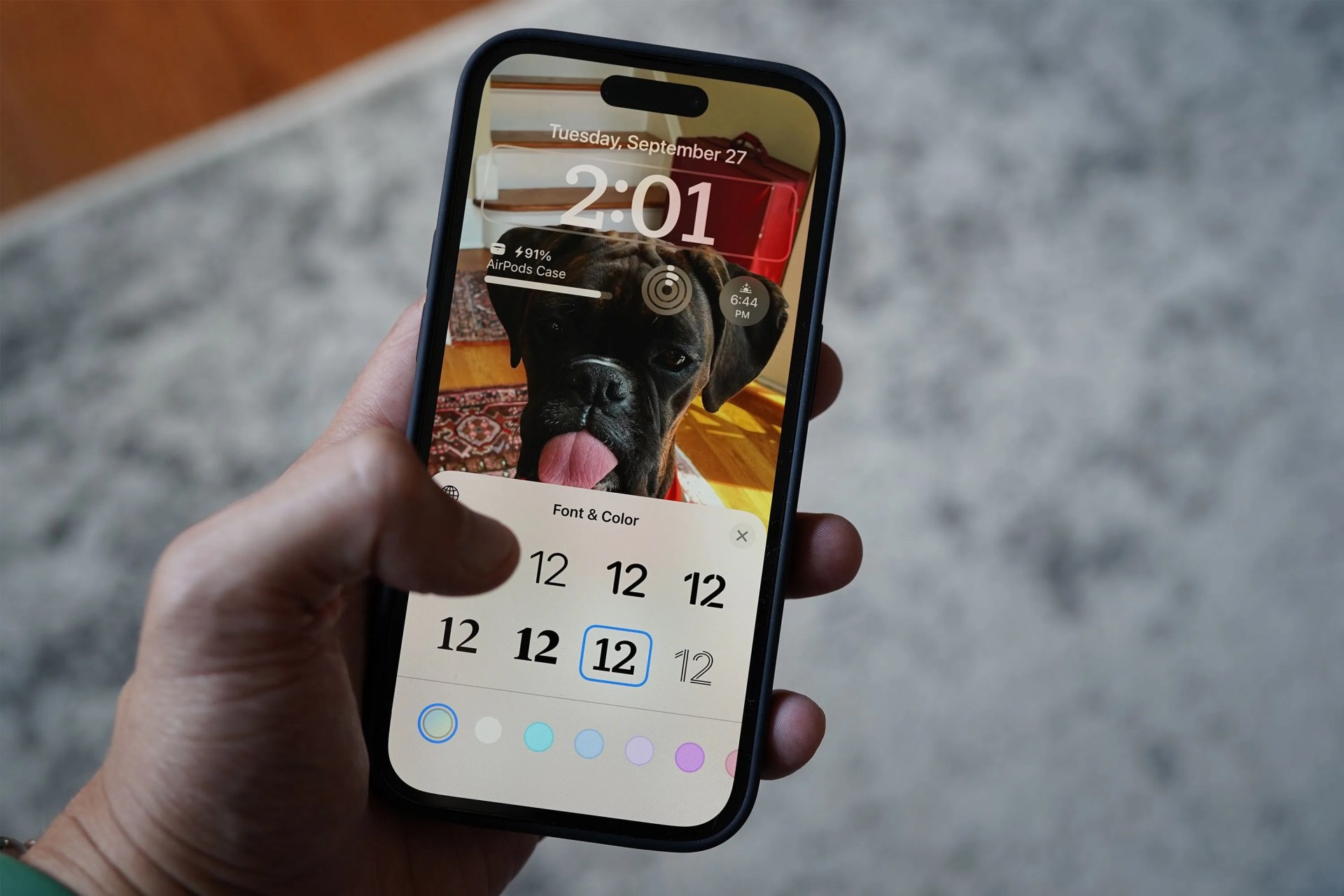 iphone home screen