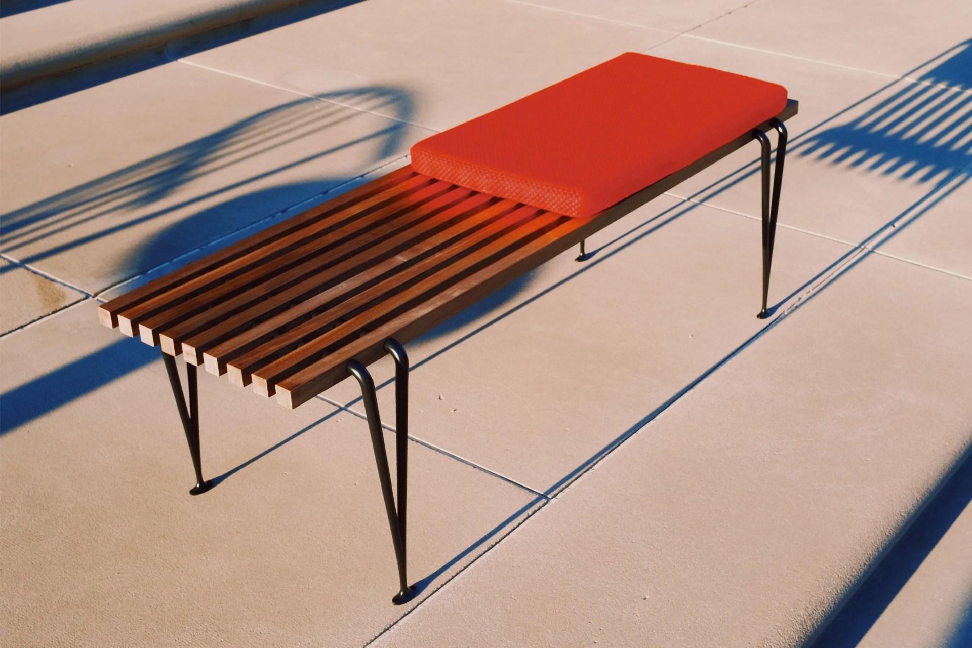 floyd acton slat bench