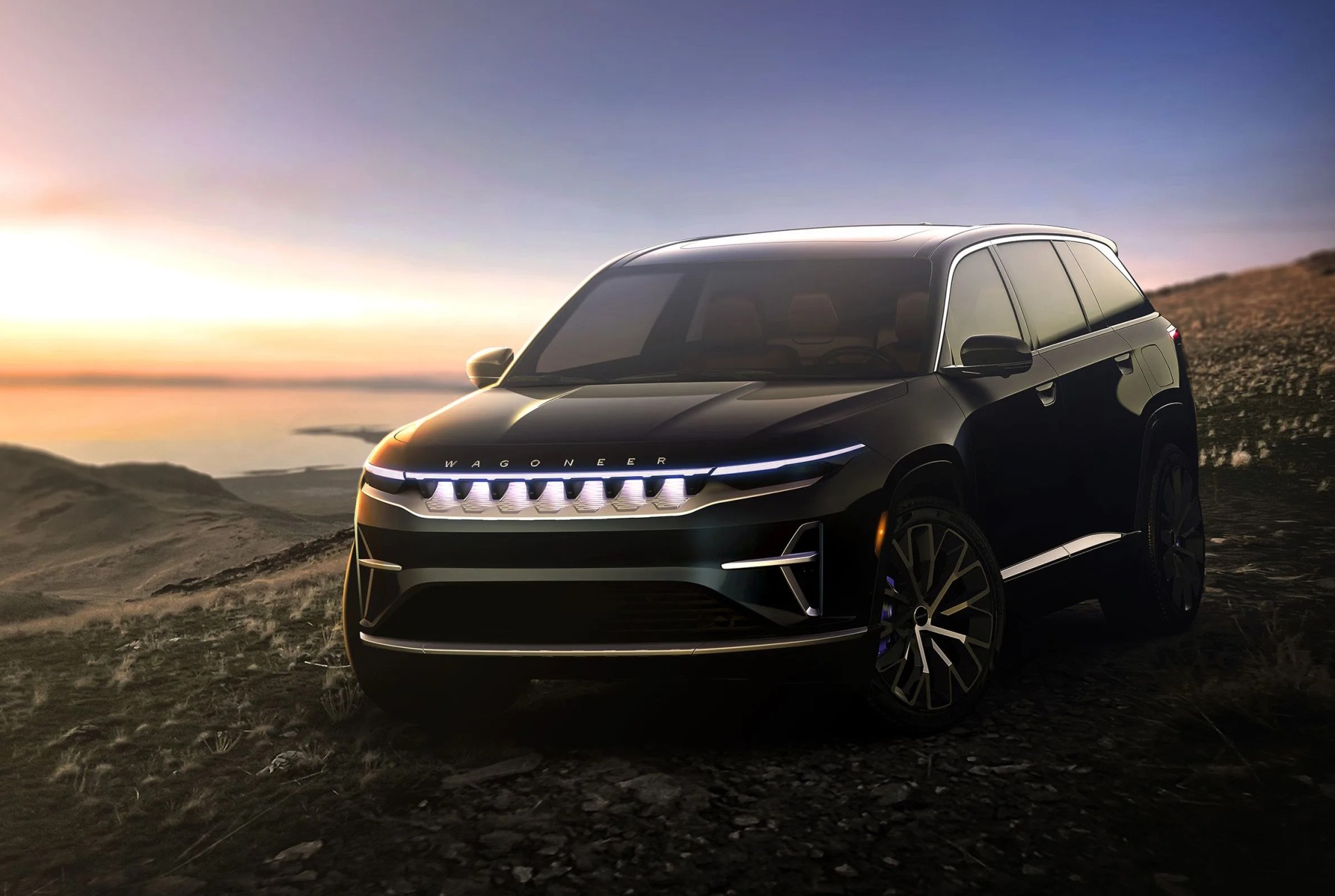 all new, all electric wagoneer s, the art of american premium