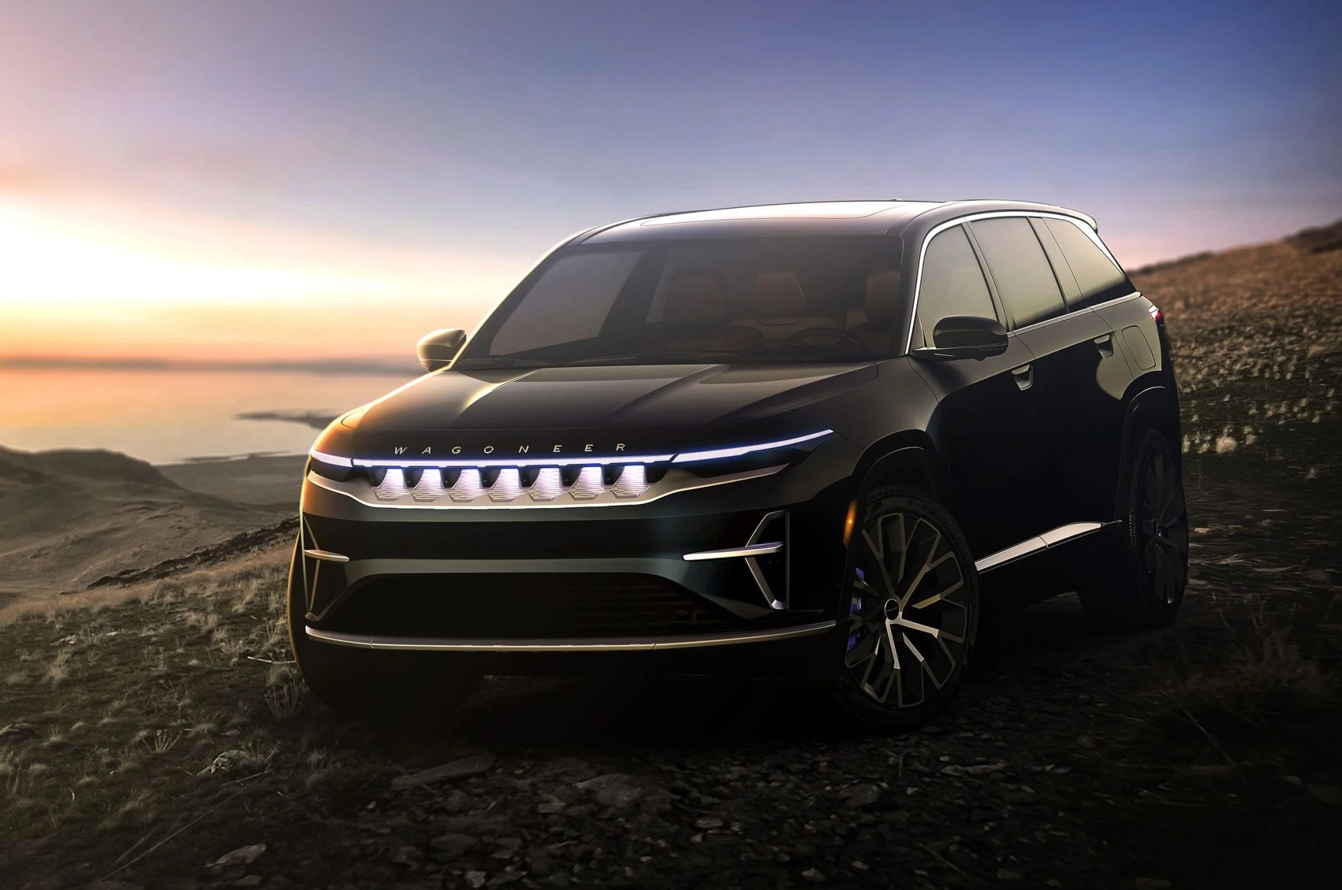 all new, all electric wagoneer s, the art of american premium