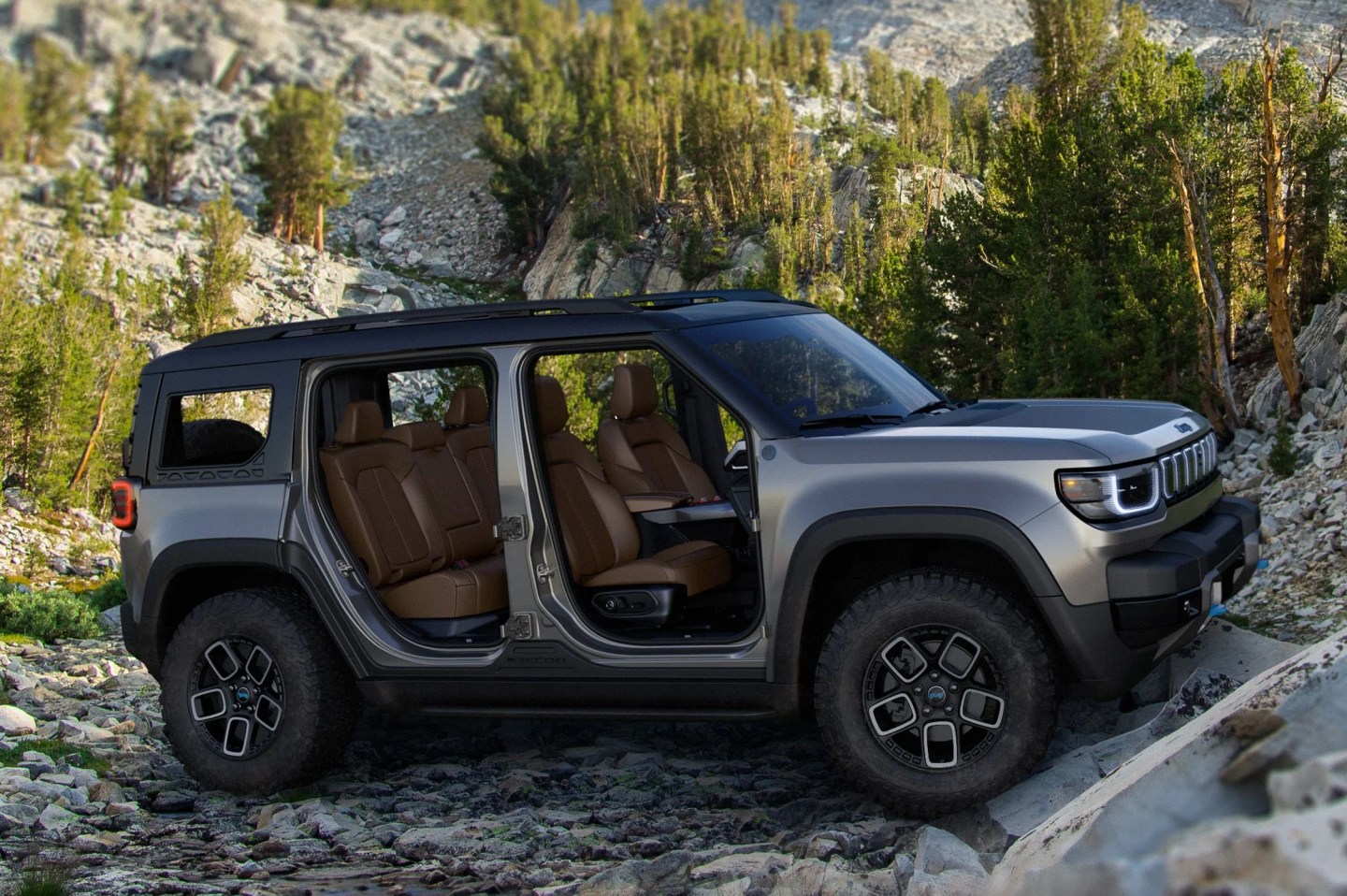 the all new, all electric jeep® recon 100 jeep 100 zero emission