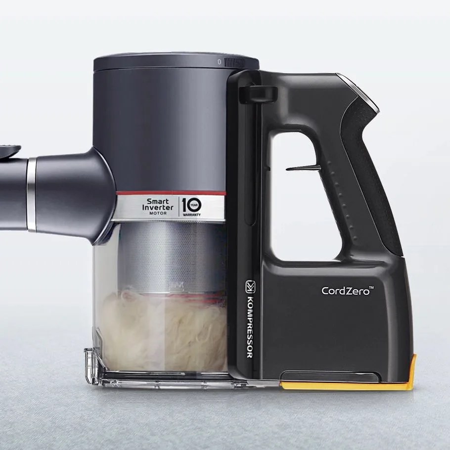 lg cordzero a9 kompressor vacuum dust chamber