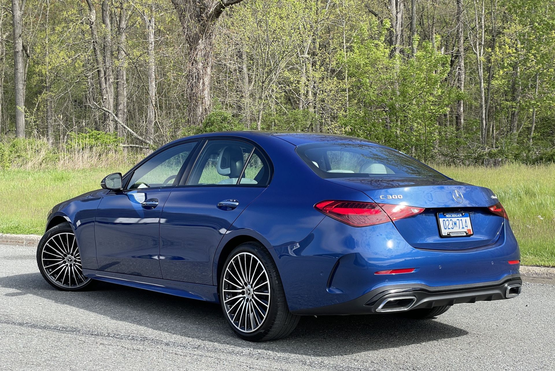 2023 mercedes benz c class c300 4matic in blue