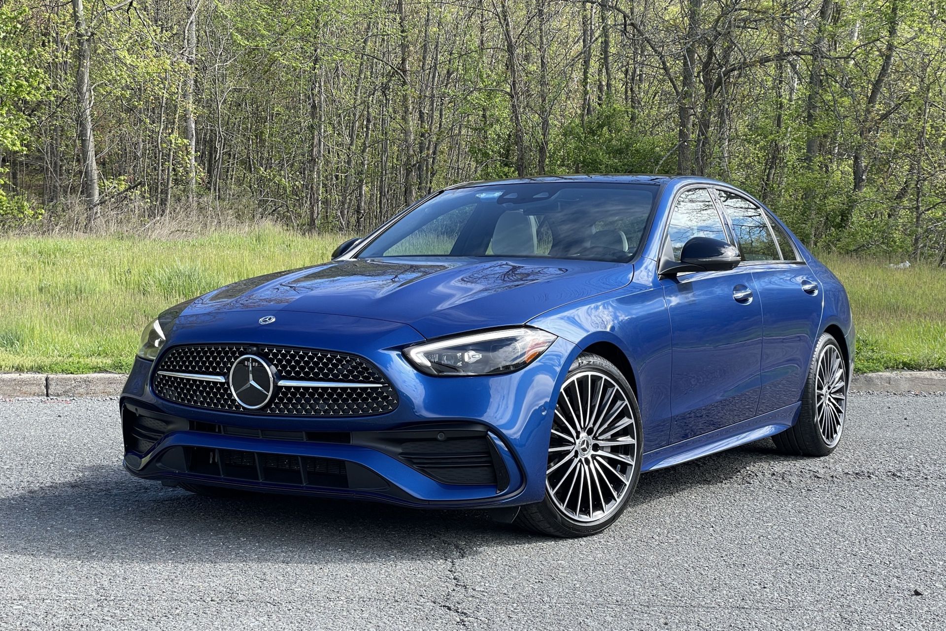 2023 mercedes benz c class c300 4matic in blue