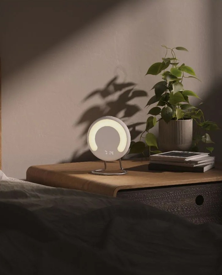 introducing halo rise bedside sleep tracker with wakeup light and smart alarm