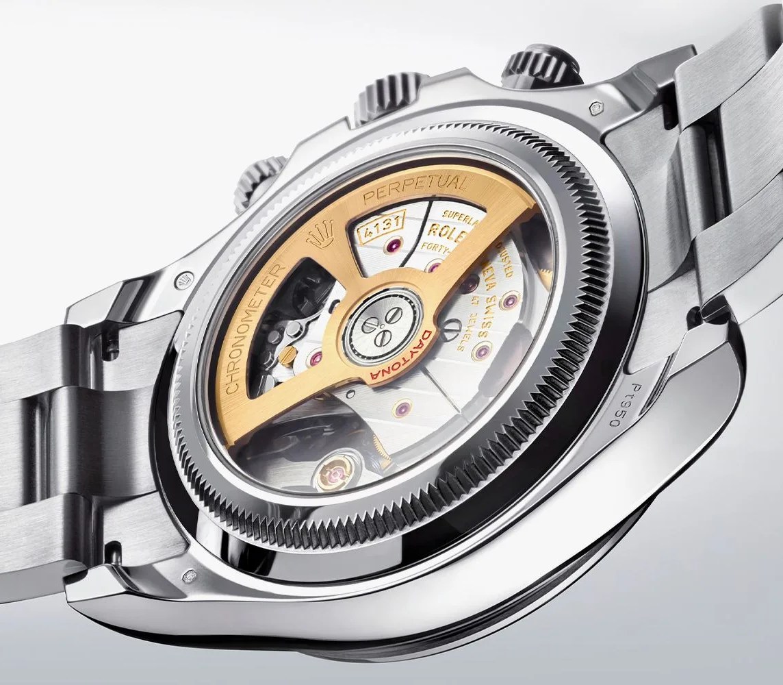 rolex watch caseback