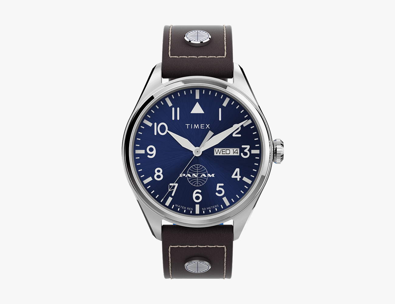 timex x pan am waterbury watch