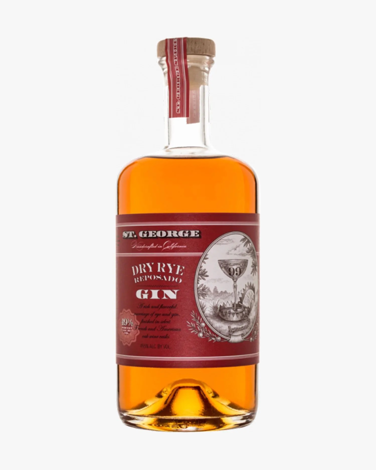st george dry rye reposado gin