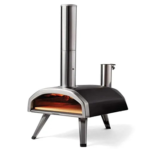 ooni Fyra 12 Wood Fired Outdoor Pizza Oven – Portable Hard Wood Pellet Pizza Oven – Ideal for Any Outdoor Kitchen