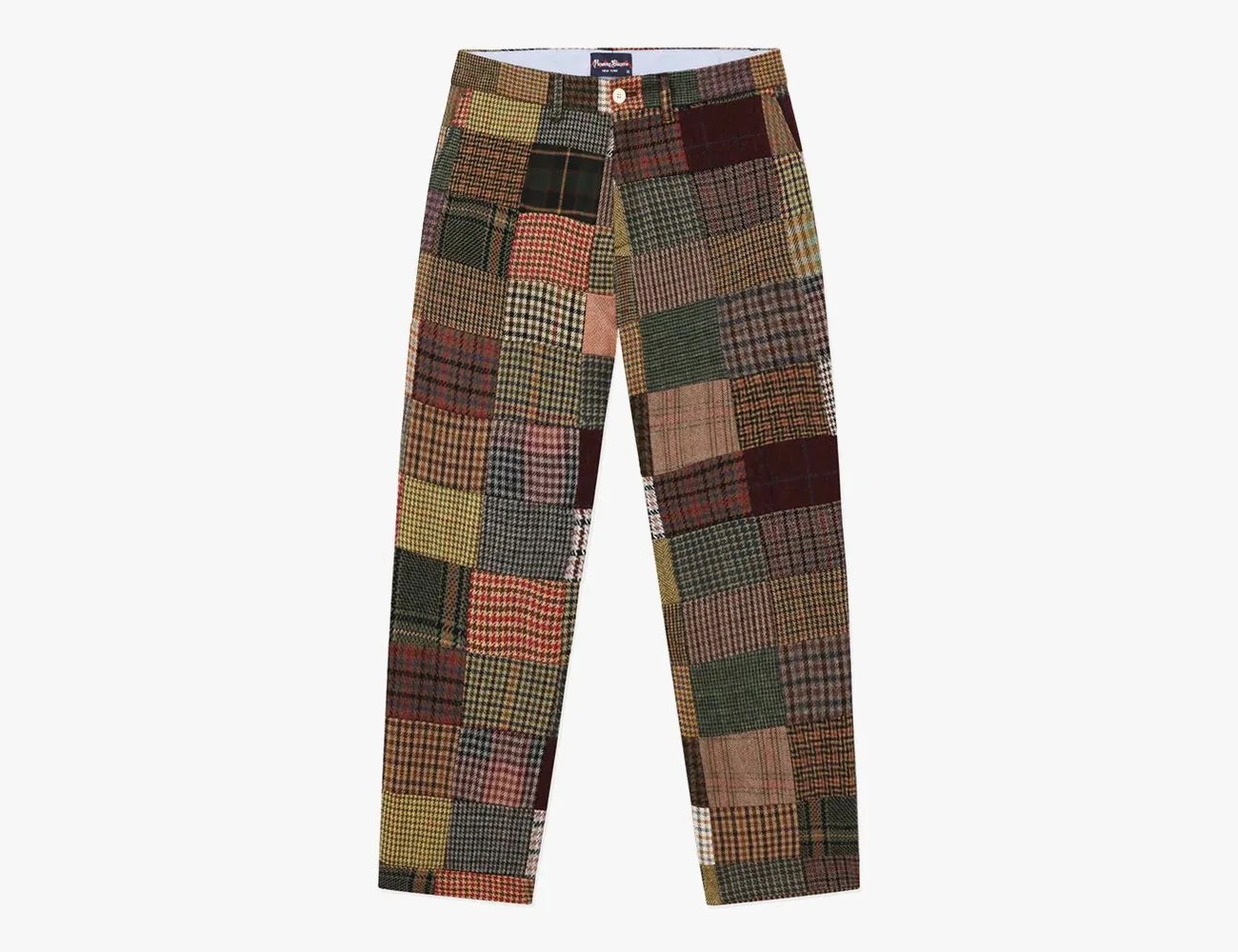 patchwork pants