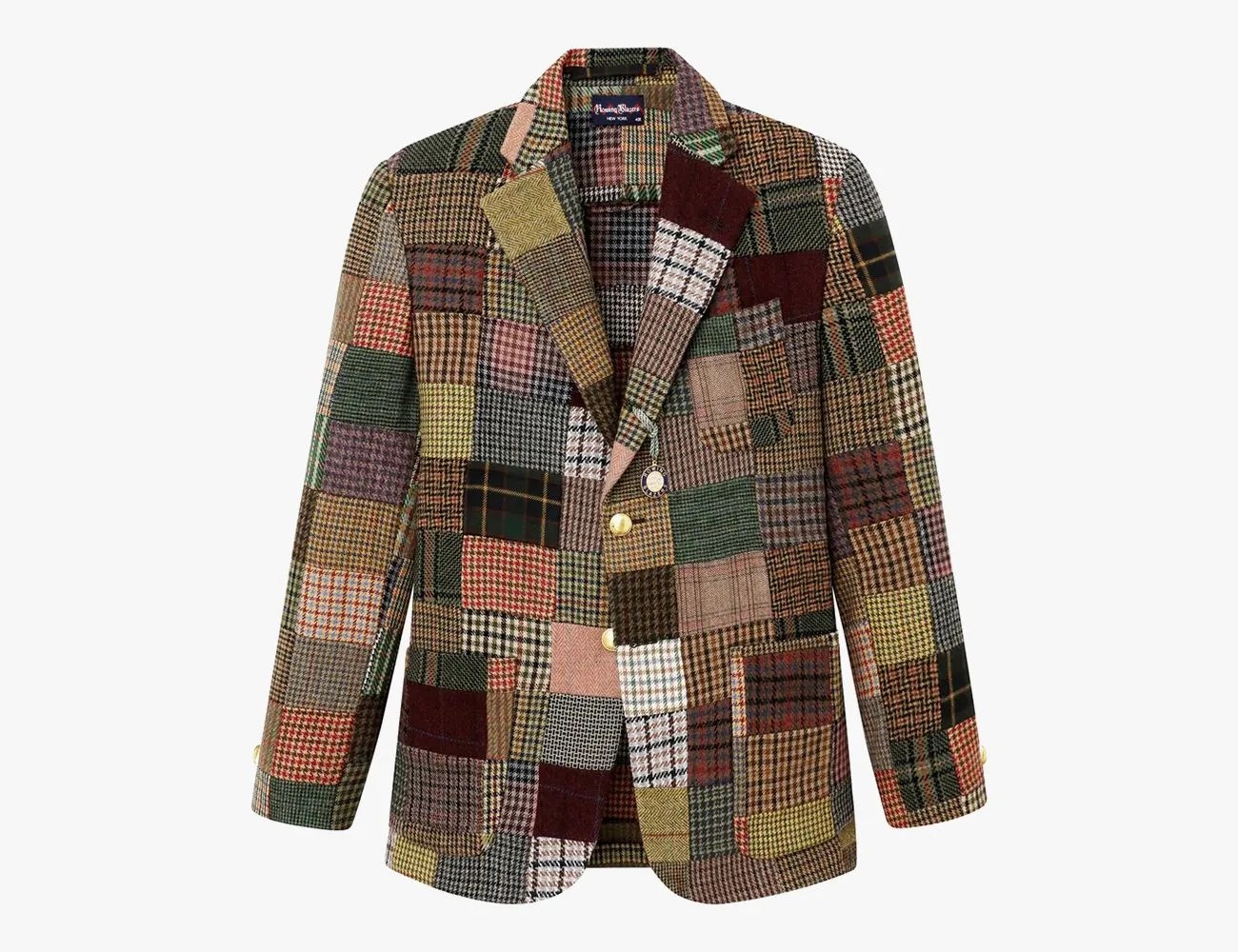 patchwork blazer