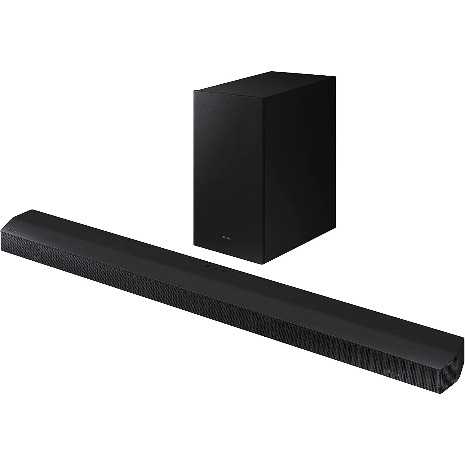 SAMSUNG HW-B650 3.1ch Soundbar w/Dolby 5.1 DTS Virtual:X, Bass Boosted, Built-in Center Speaker, Bluetooth Multi Connection, Voice Enhance & Night Mode, Subwoofer Included, 2022