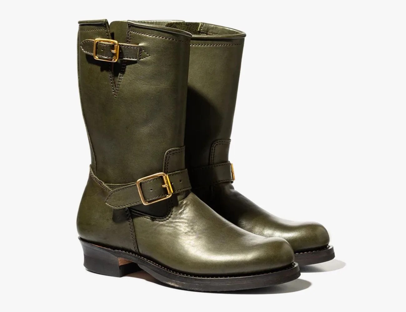 y'2 leather engineer boot