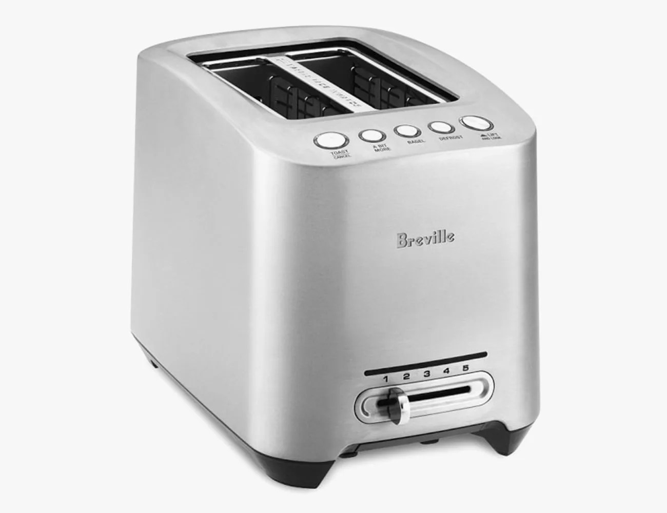 breville die cast 2 slice smart toaster