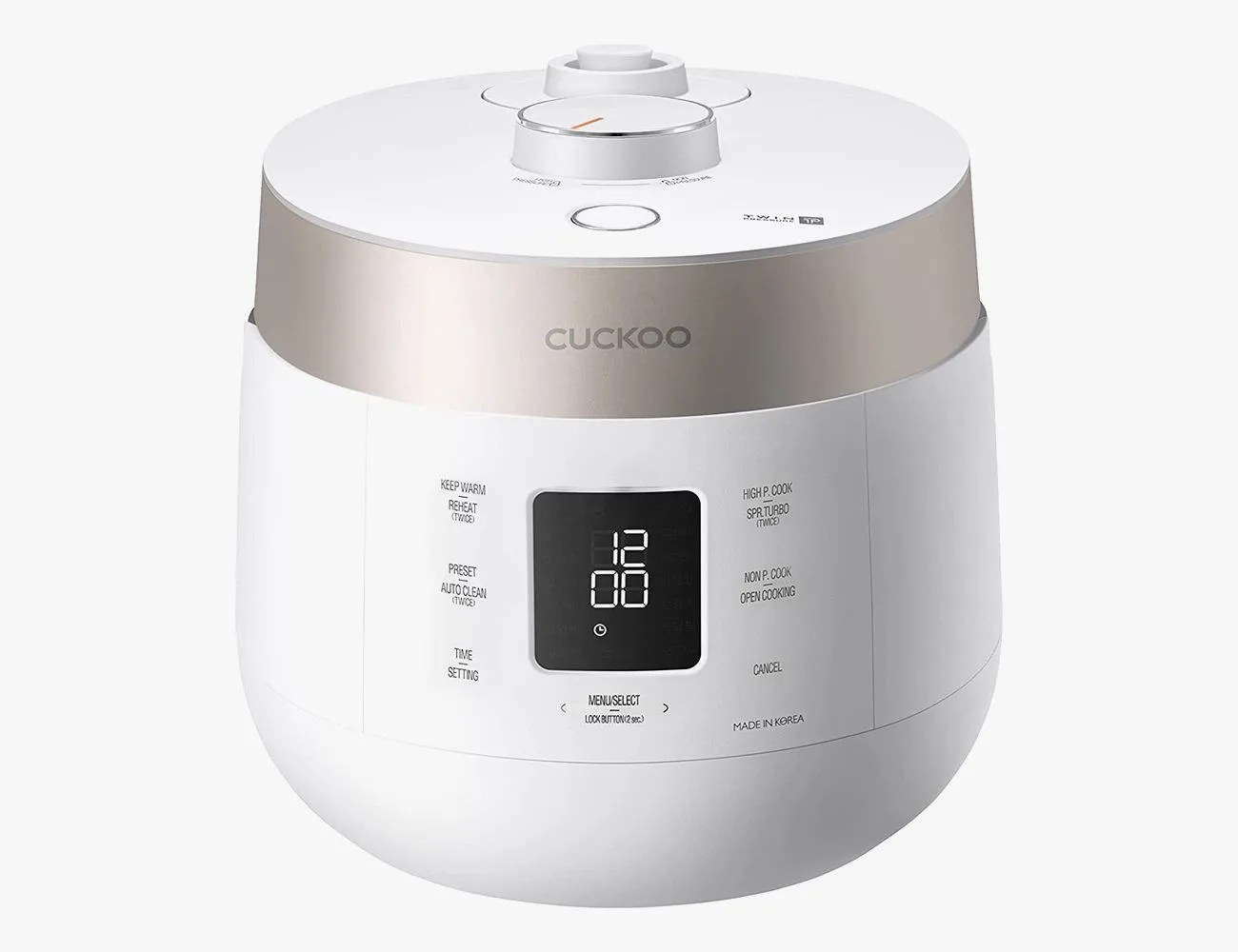 cuckoo 6 cup hp twin pressure rice cooker crp st0609f