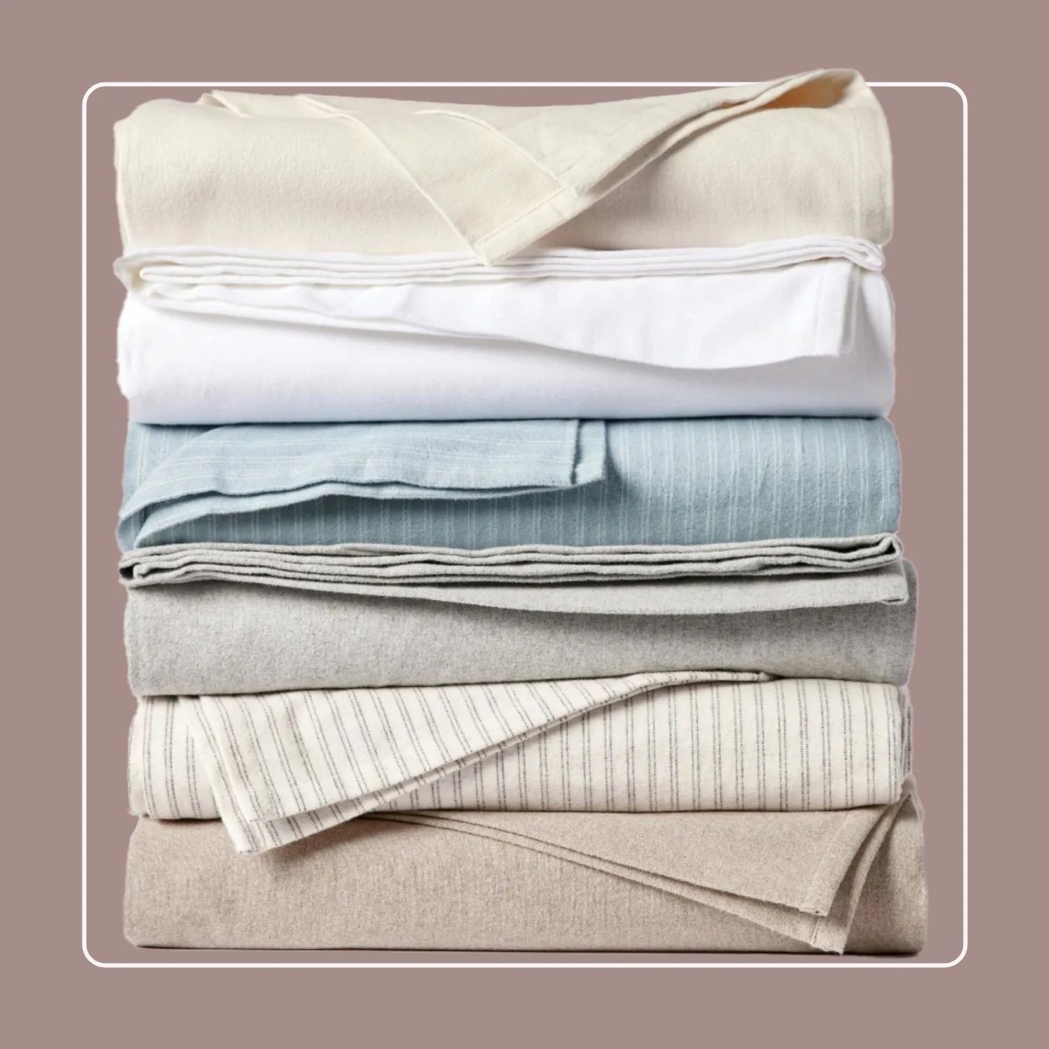 Coyuchi Cloud Brushed Organic Flannel Sheets