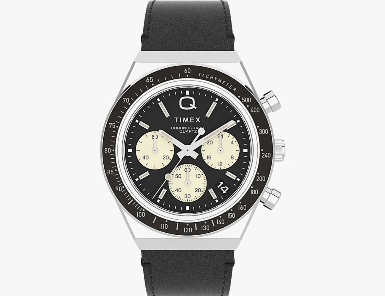 q timex chronograph watch