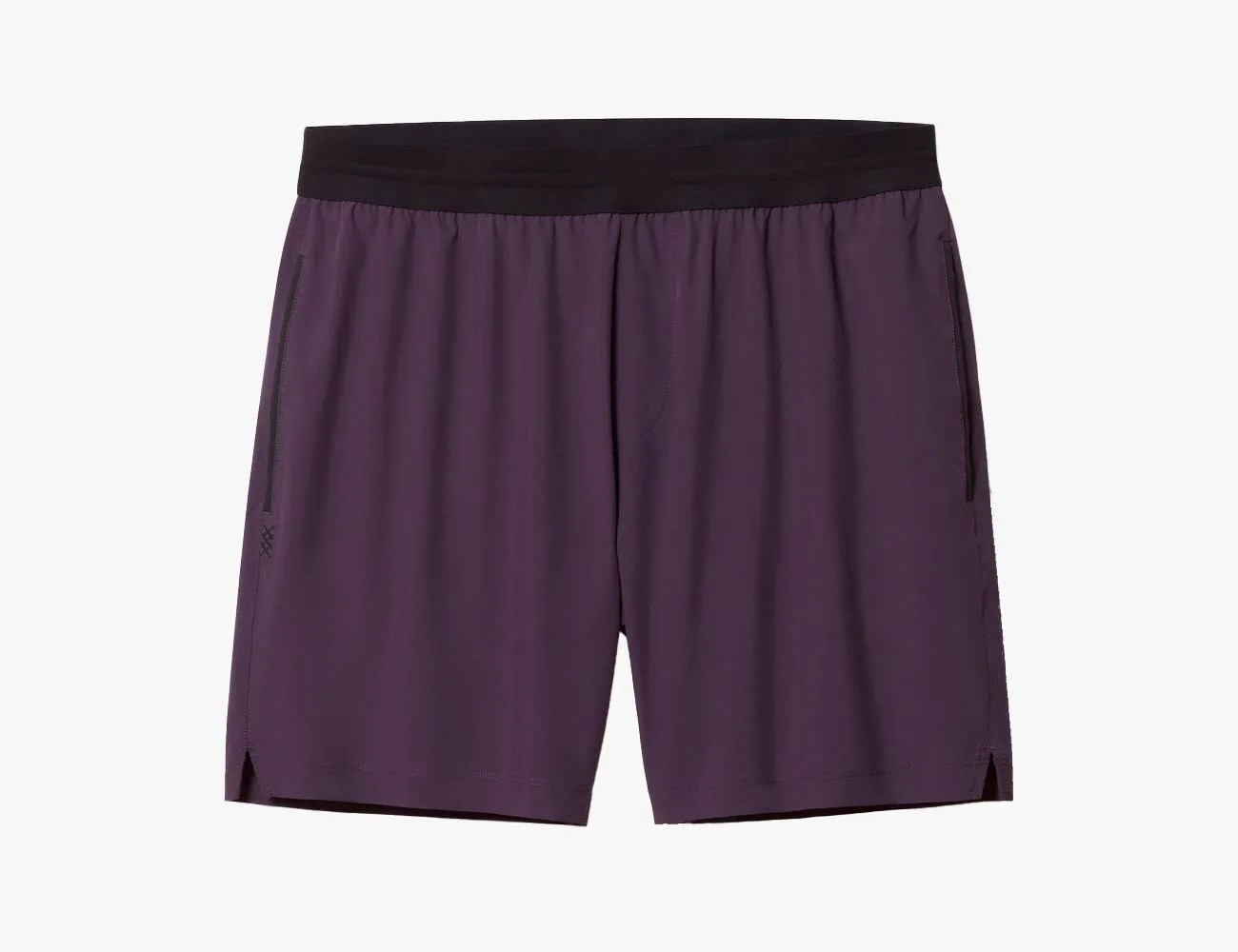 purple gym shorts