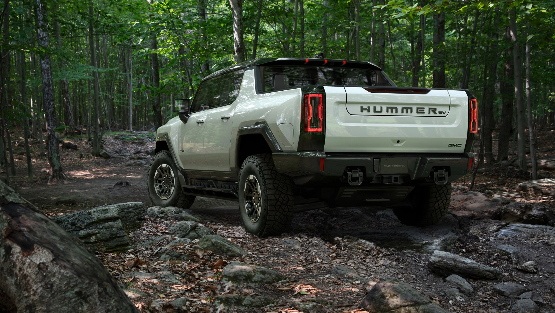 the gmc hummer ev is designed to be an off road beast, with all new features developed to conquer virtually any obstacle or terrain