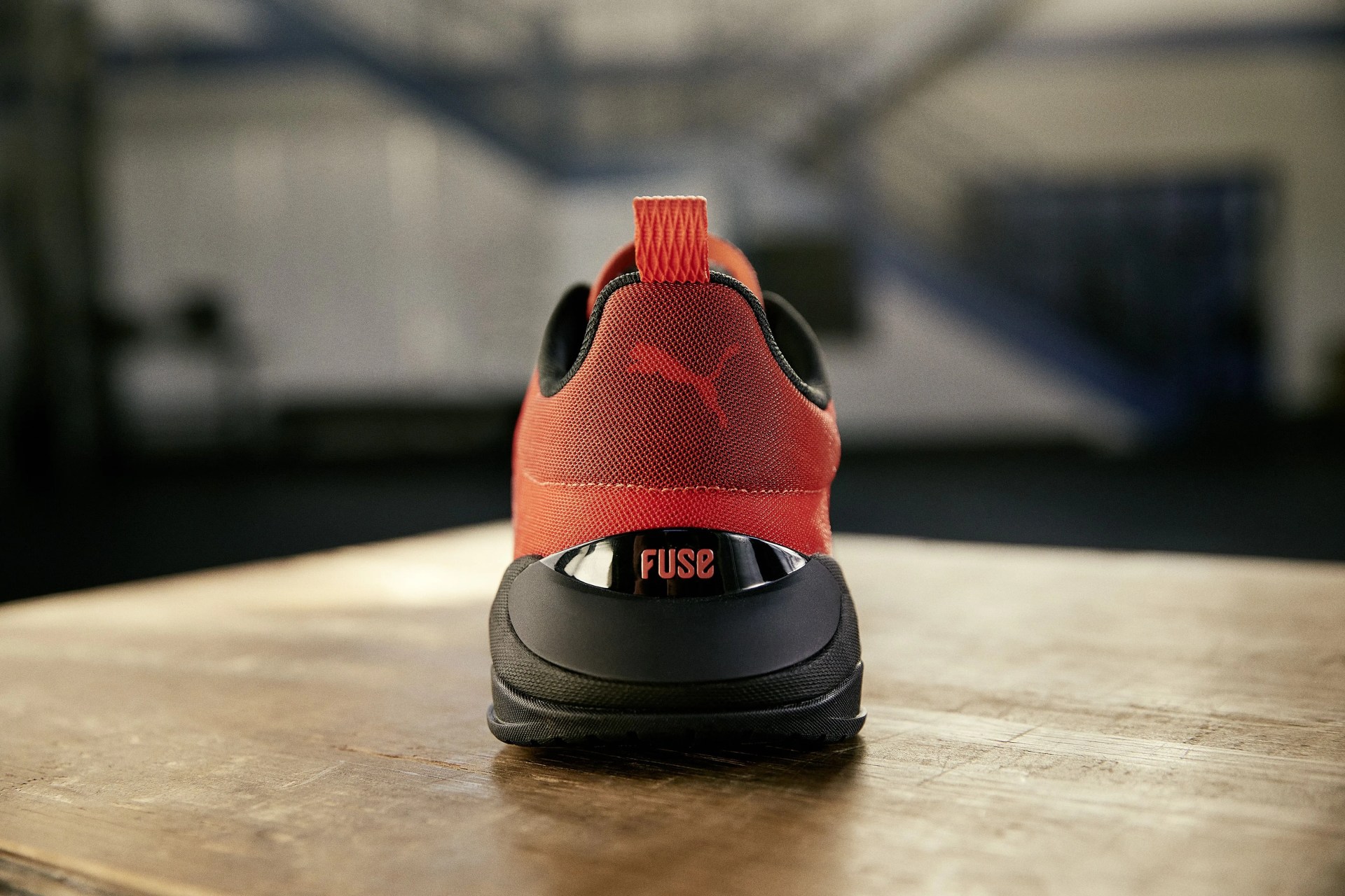 back heel of a puma fuse shoe