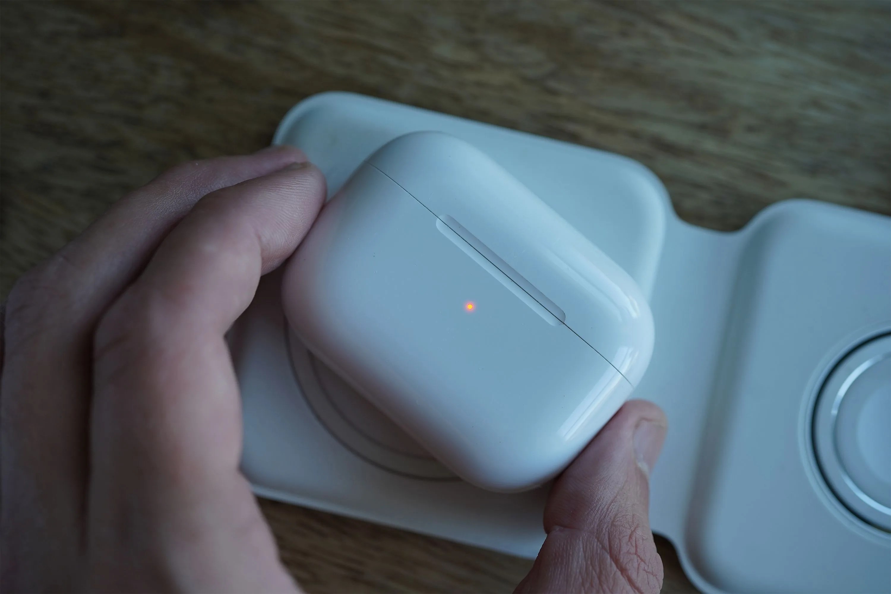 airpods pro on a desk