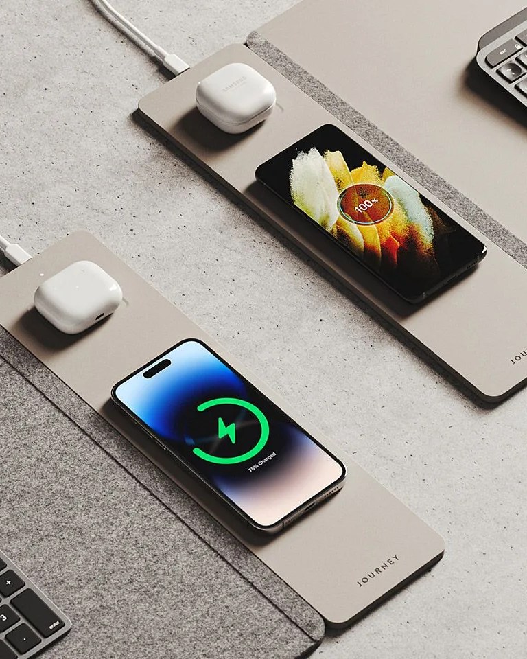 alti wireless charging desk mat