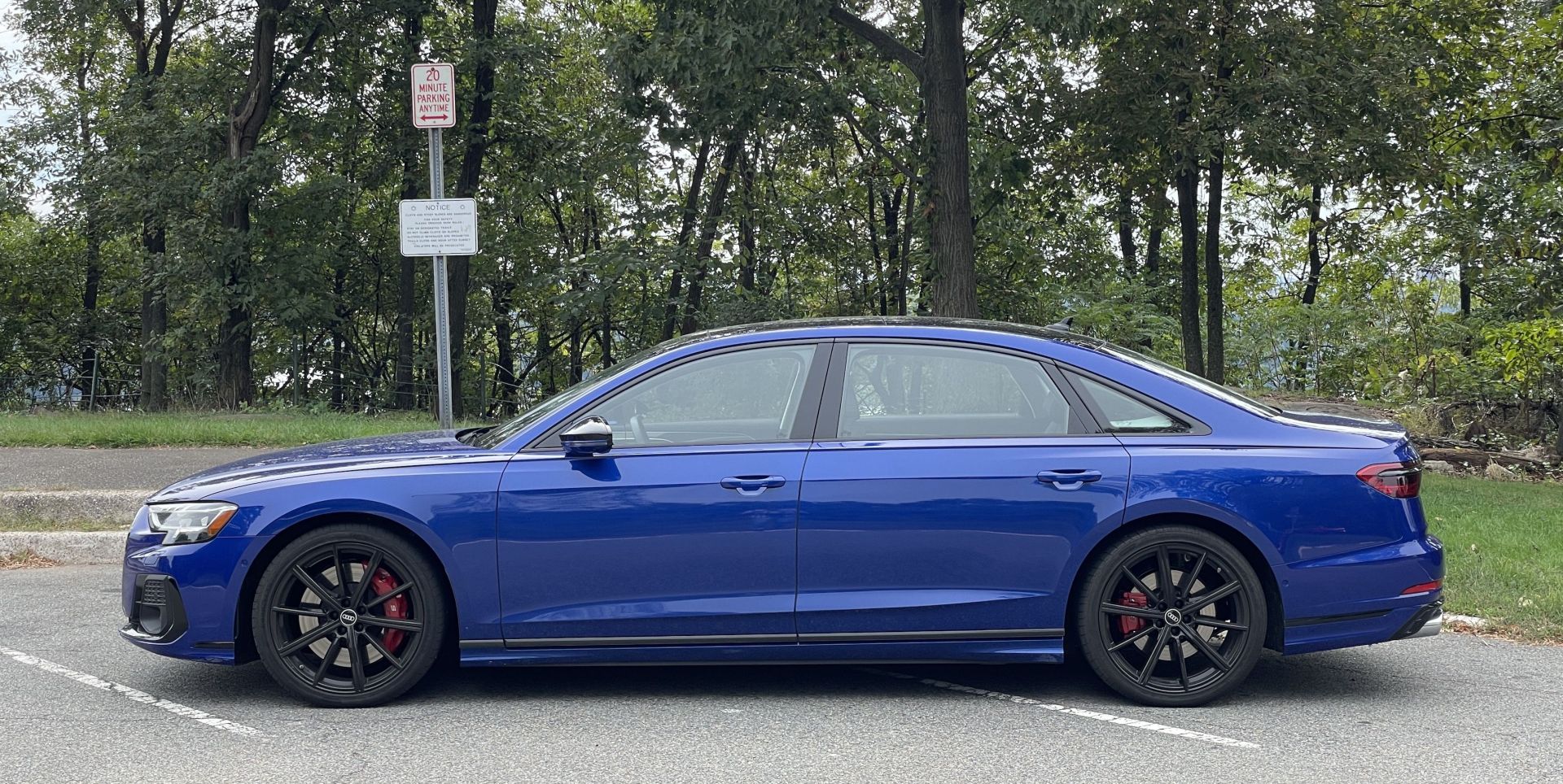 2023 audi s8 blue