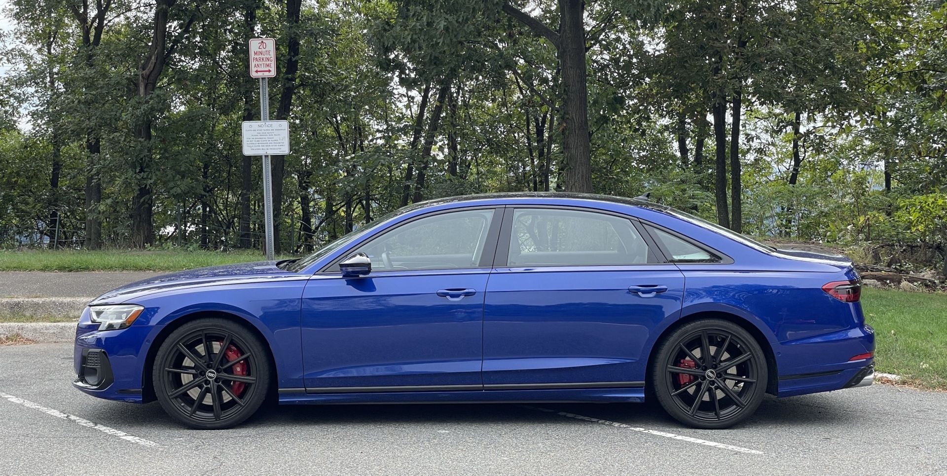 2023 audi s8 blue
