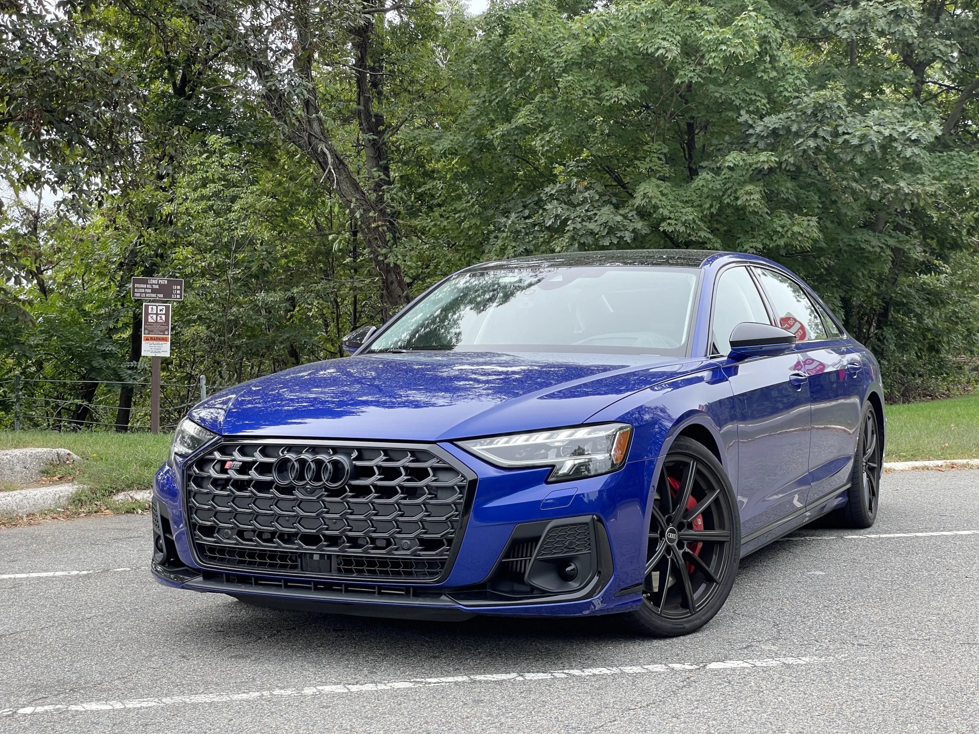 2023 audi s8 blue