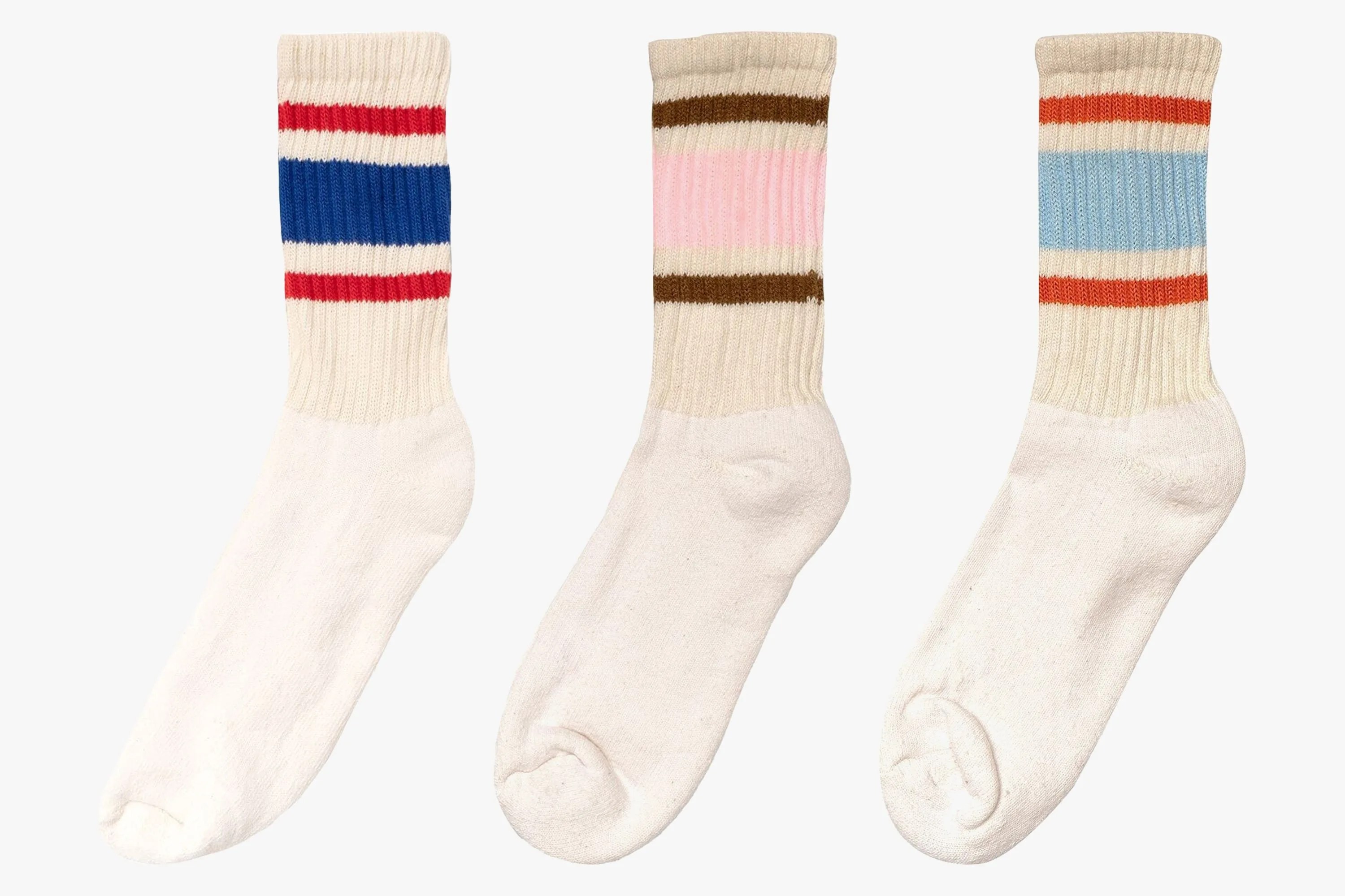 three tube socks