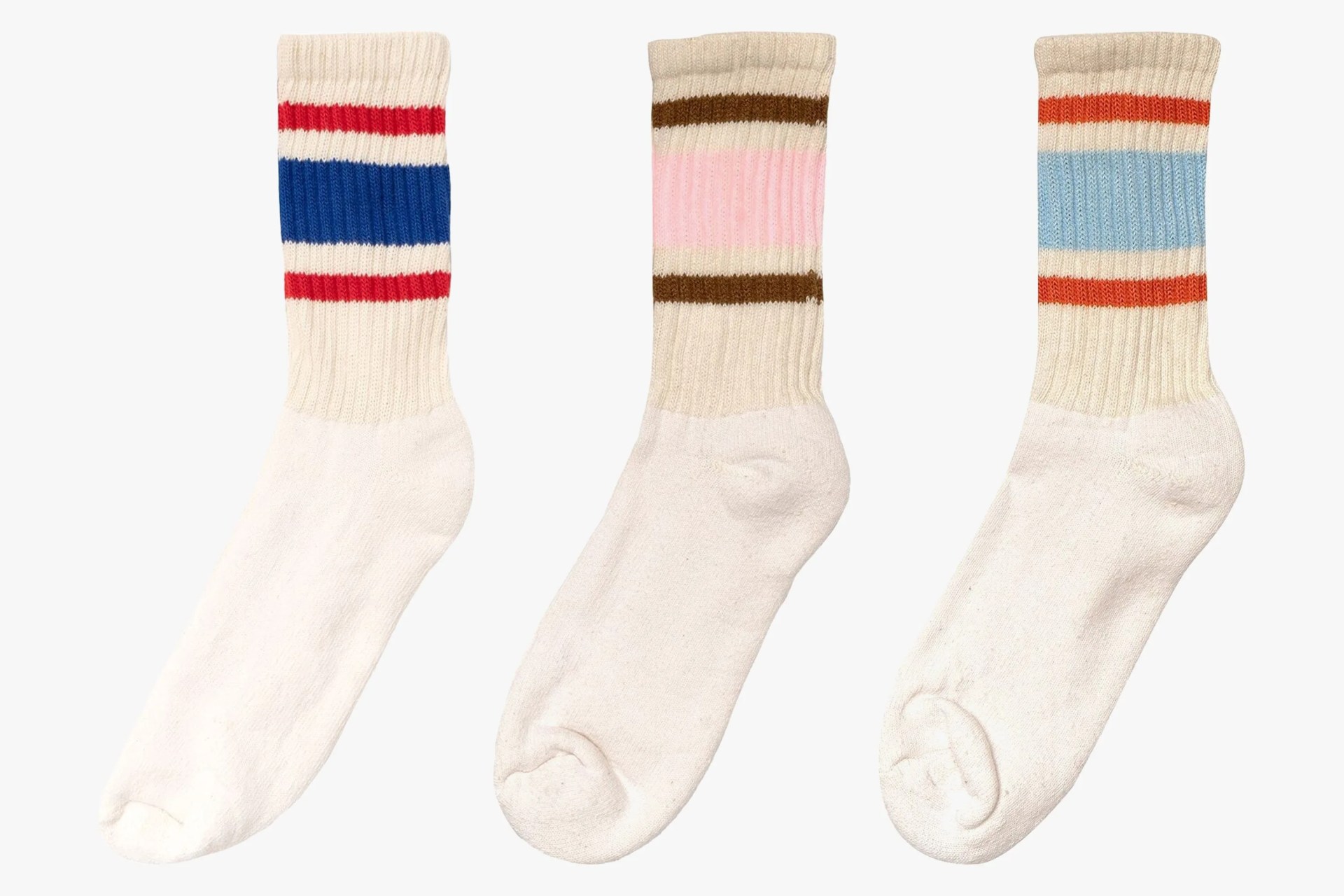 three tube socks