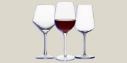 collage of three wine glasses