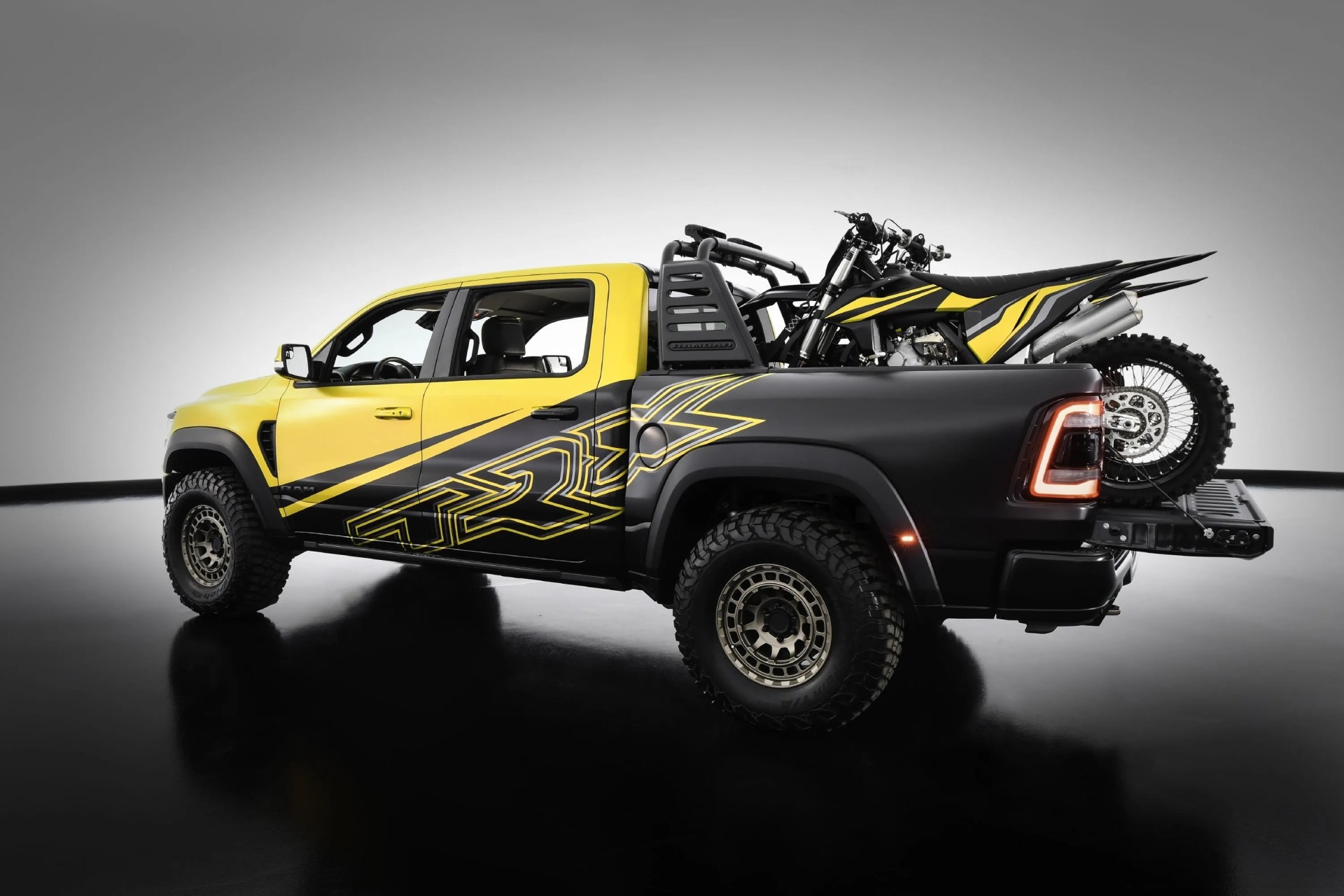 ram 1500 trx gold shot concept
