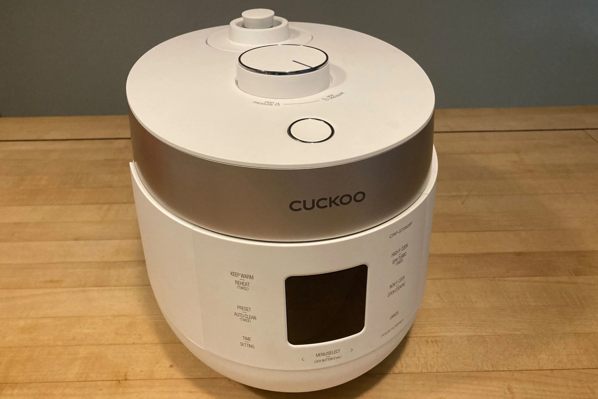cuckoo 6 cup hp twin pressure rice cooker