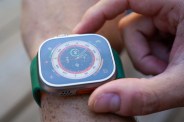 man wearing an apple watch ultra