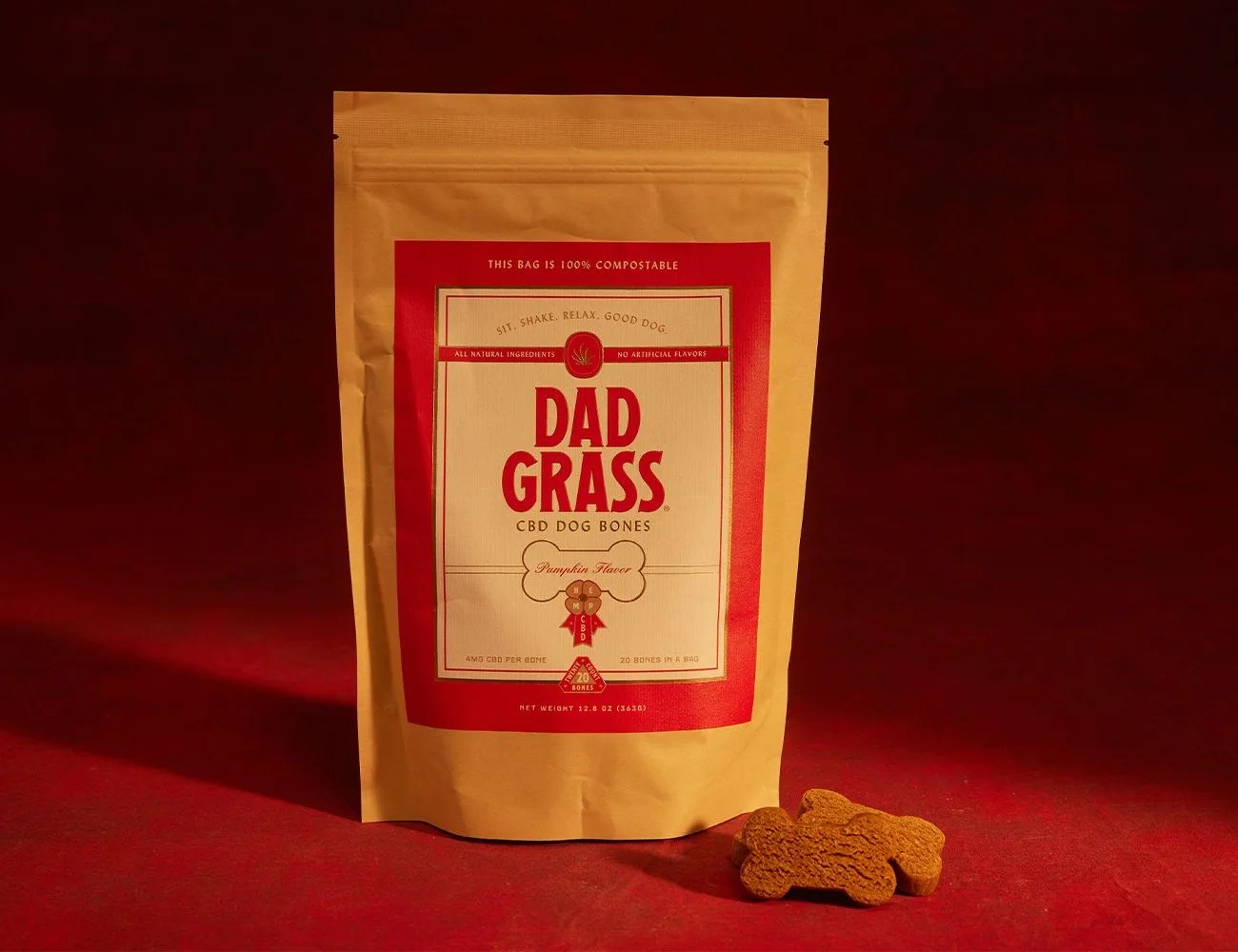 dad grass dog bones