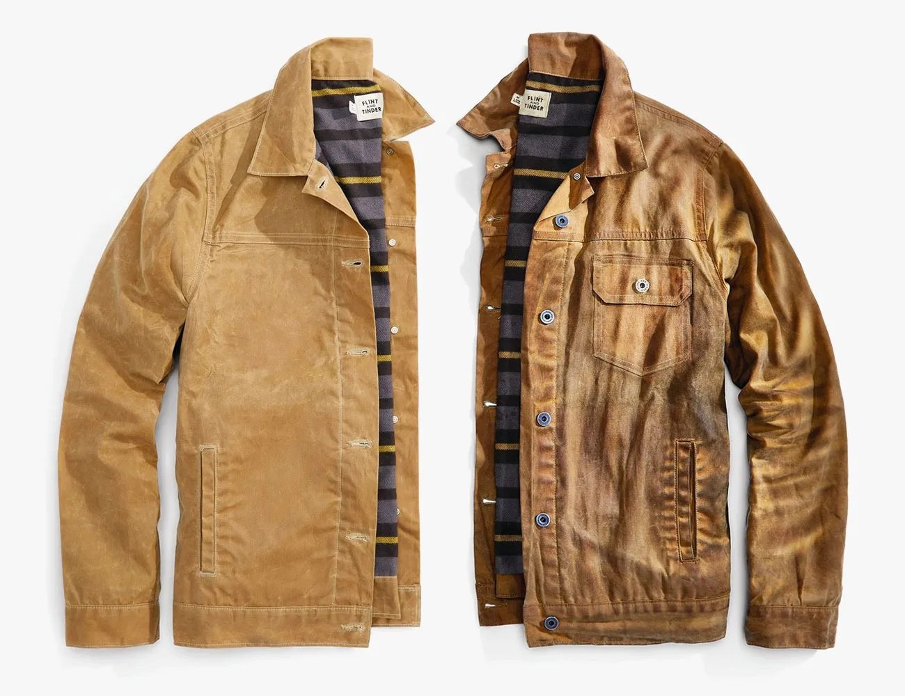 flint and tinder wax jacket