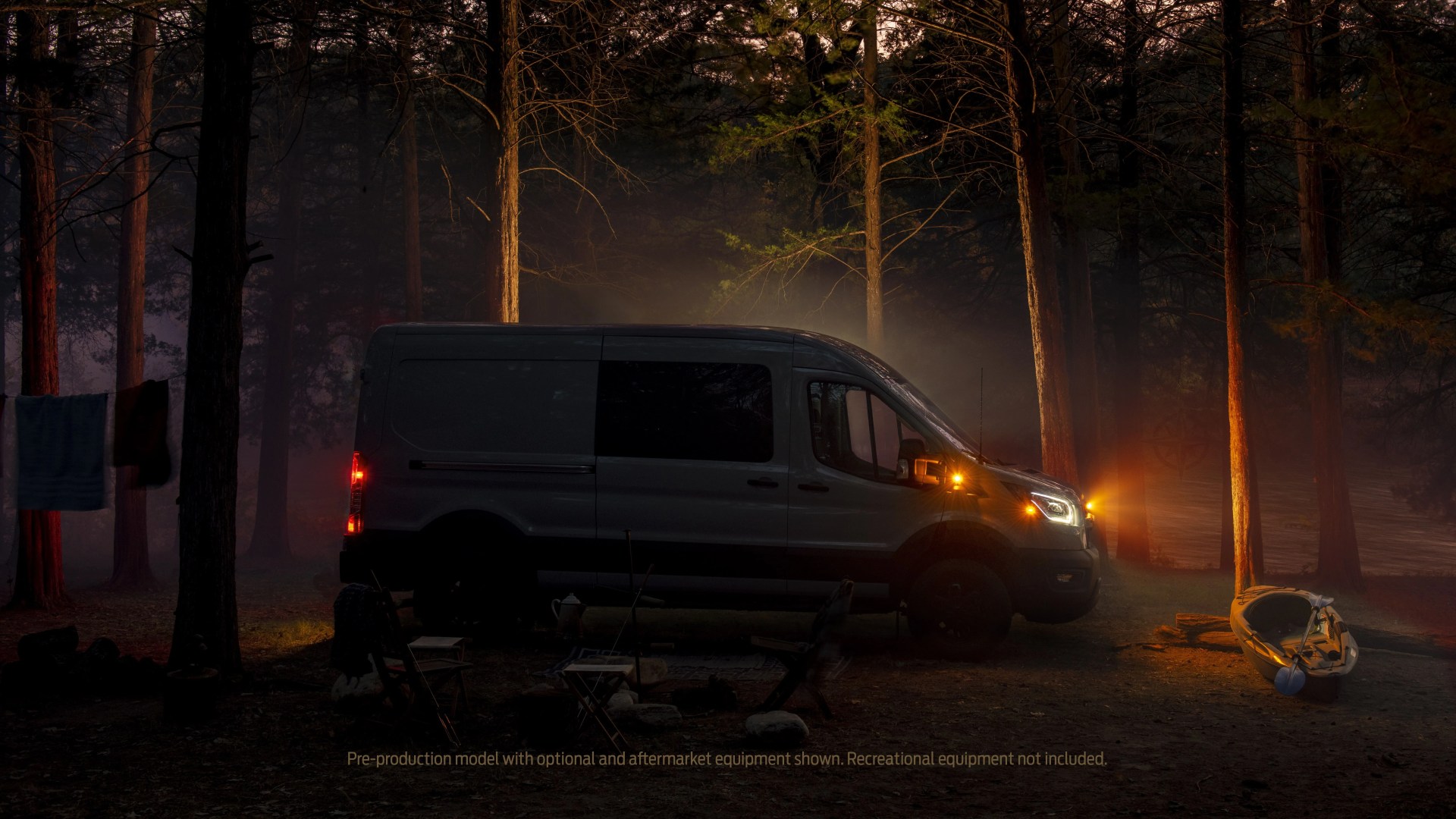 ford pro will introduce the new 2023 transit trail™ van, equipped with its new adventure seeking capability alongside interior and exterior enhancements providing do it yourselfers and motorhome distributors a turnkey canvas direct from the factory