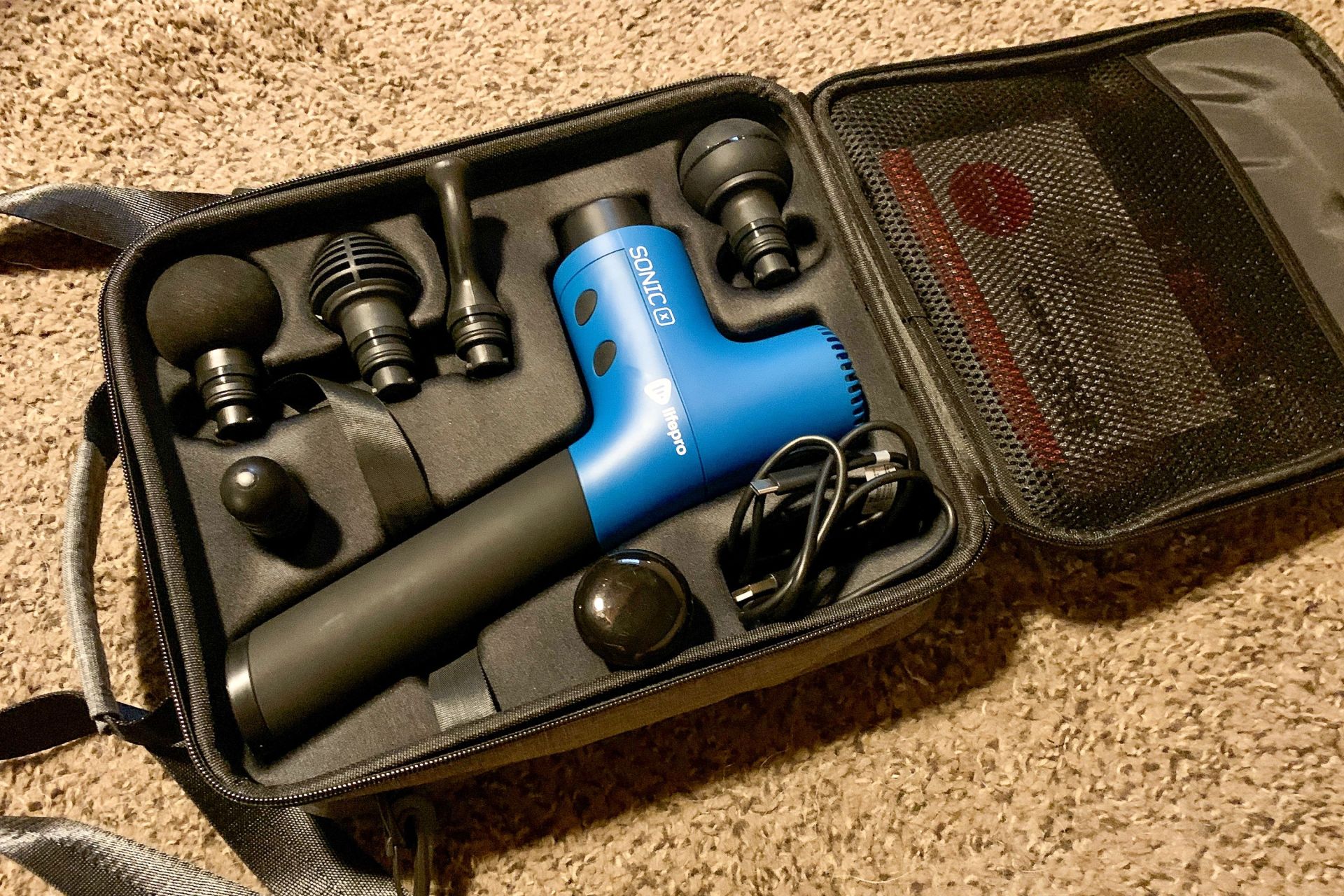 lifepro sonic x massage gun