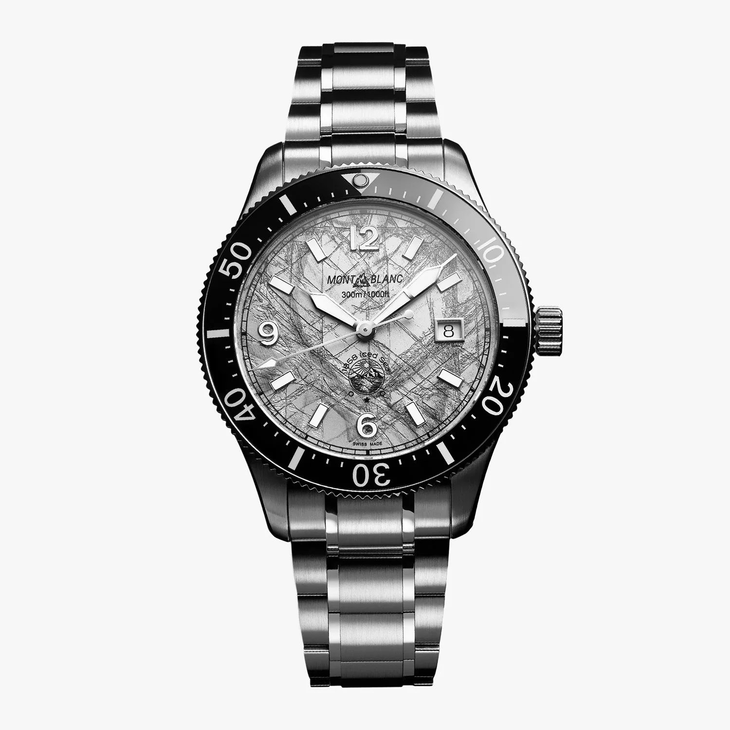 montblanc 1858 iced sea automatic date