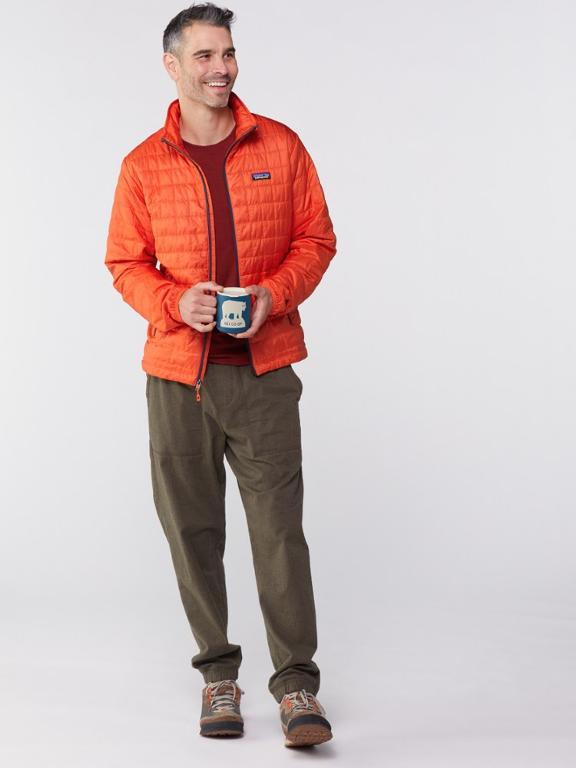man in patagonia jacket