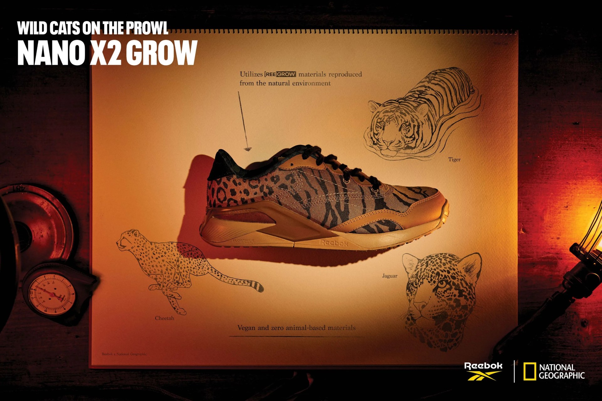 reebok nano x2 grow big cats shoe