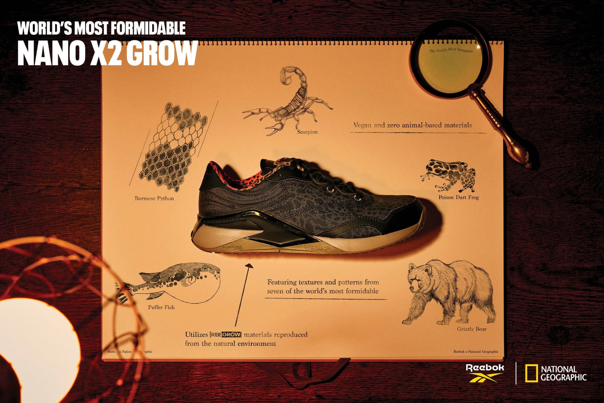 reebok nano x2 grow shoe