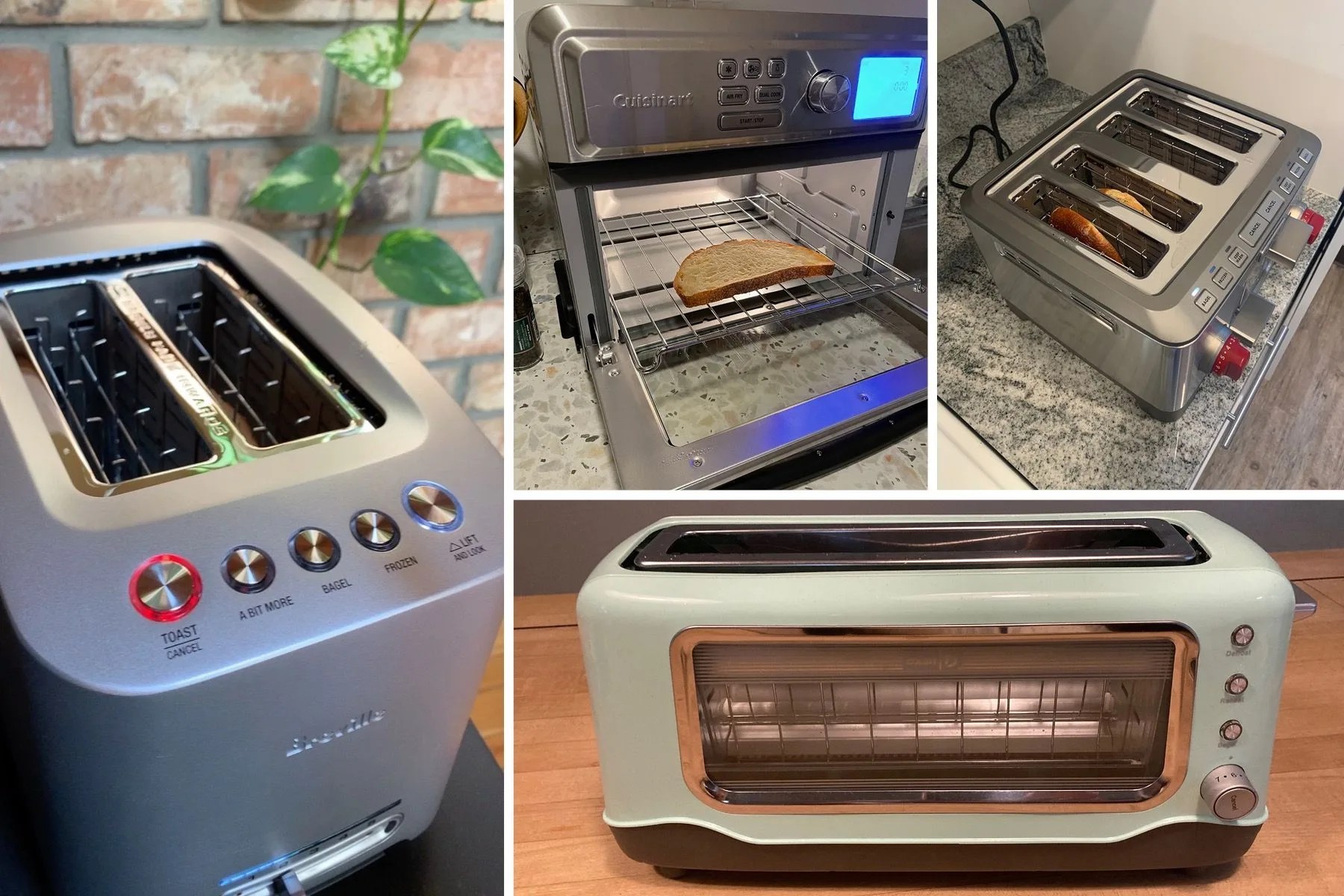 toasters collage
