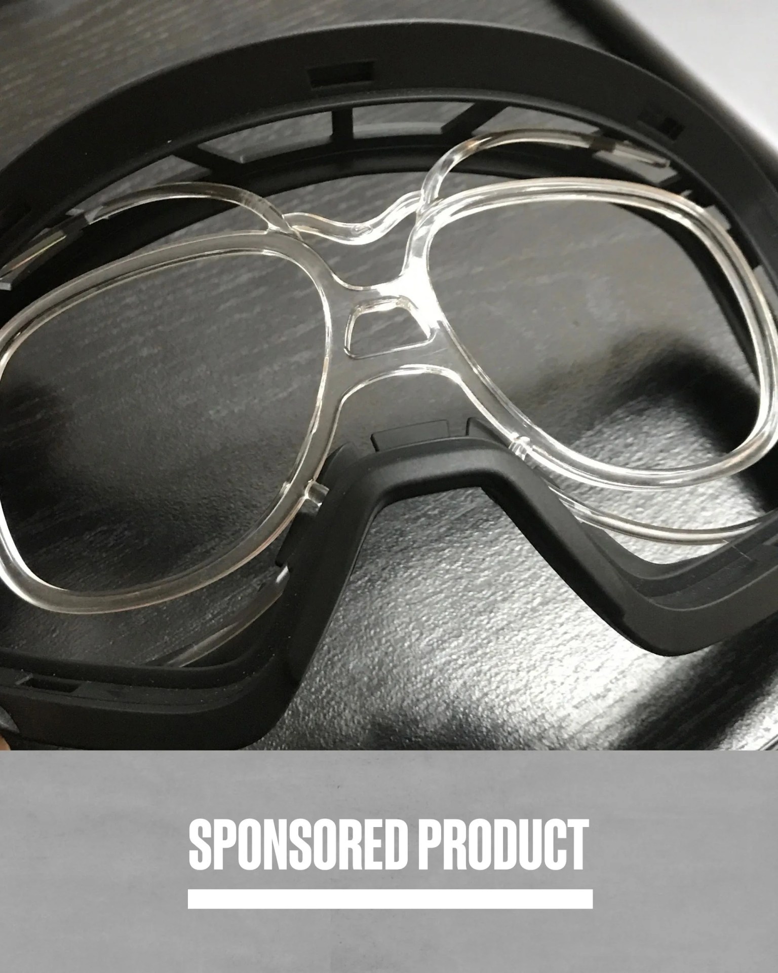 sponsored product reks ski goggle with 2 magnetized spherical lenses