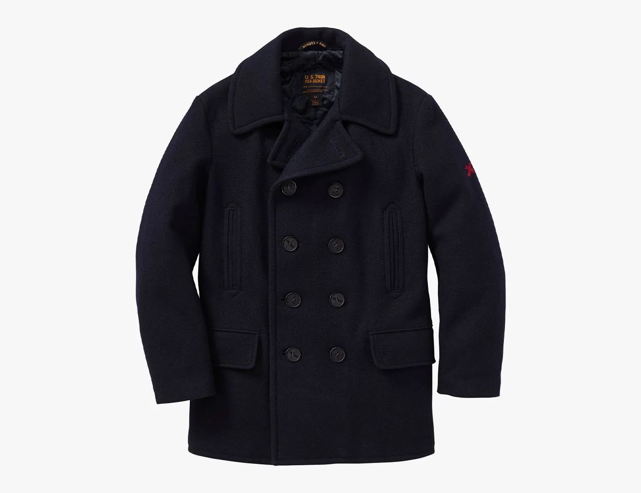 The Schott x Best Made Peacoat