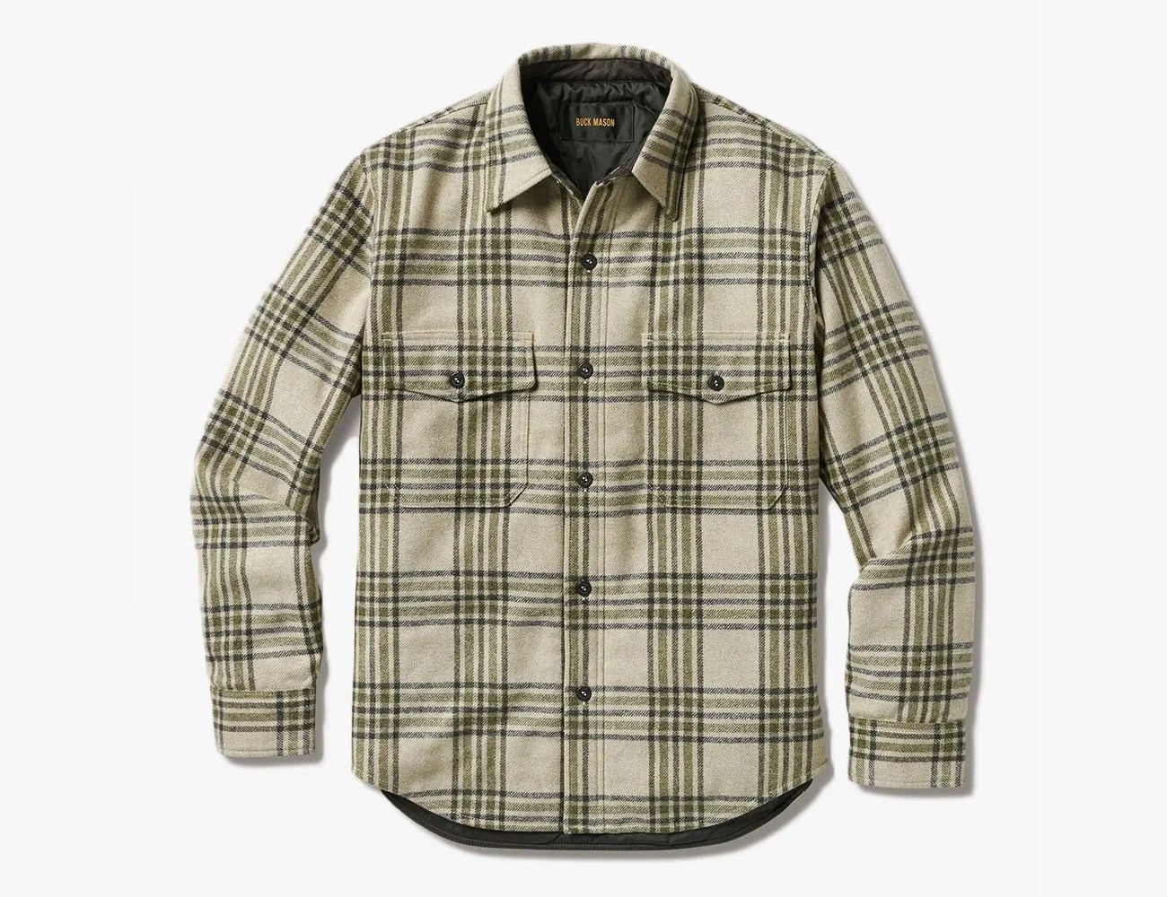 Buck Mason Wool Plaid CPO Jacket