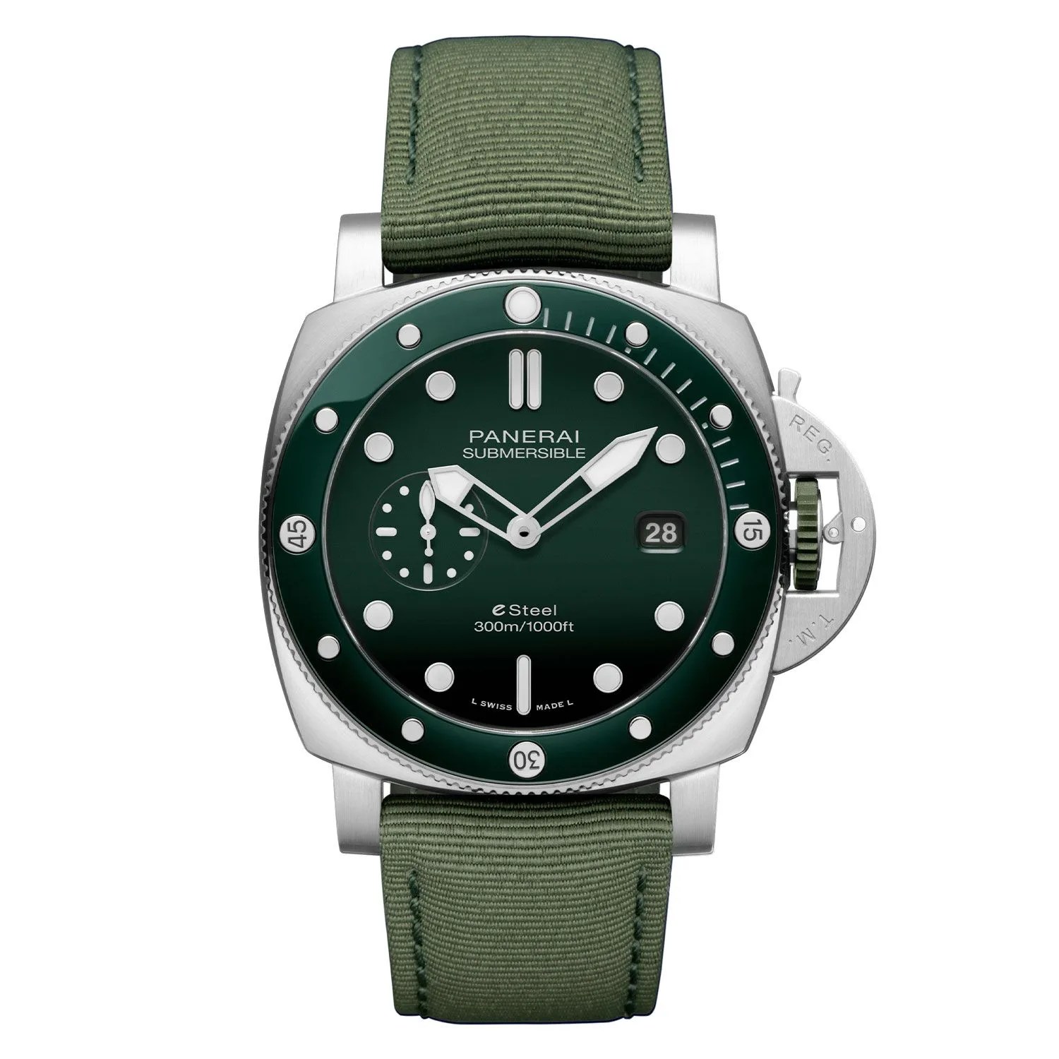 Submersible QuarantaQuattro eSteel™ Verde Smeraldo