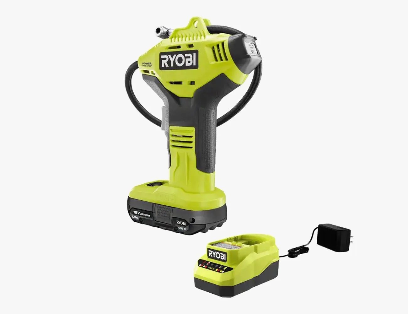 Ryobi ONE+ 18V Cordless Power Inflator Kit