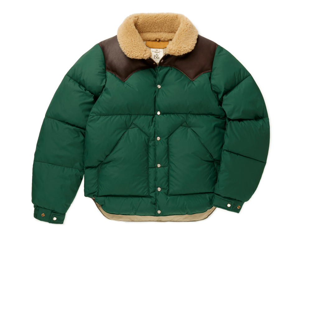 rocky mountain featherbed for bw christy jacket, pine green